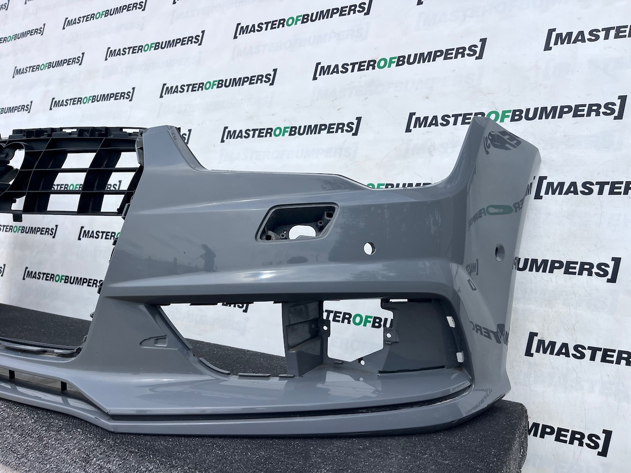 Audi A7 S Line Sportback Lift 2015-2018 Front Bumper 6 Pdc Jets Genuine [a9]