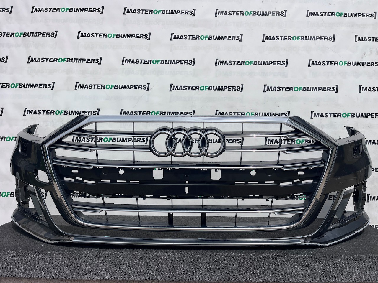 Audi A8 S Line S8 Mk4 Lift Saloon 2021-2024 Front Bumper 6 Pdc Genuine [a12]
