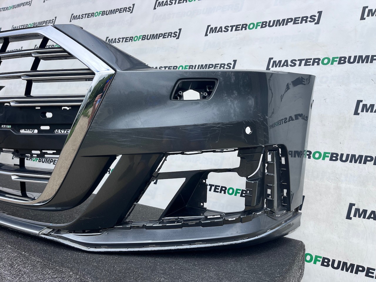 Audi A8 S Line S8 Mk4 Lift Saloon 2021-2024 Front Bumper 6 Pdc Genuine [a12]