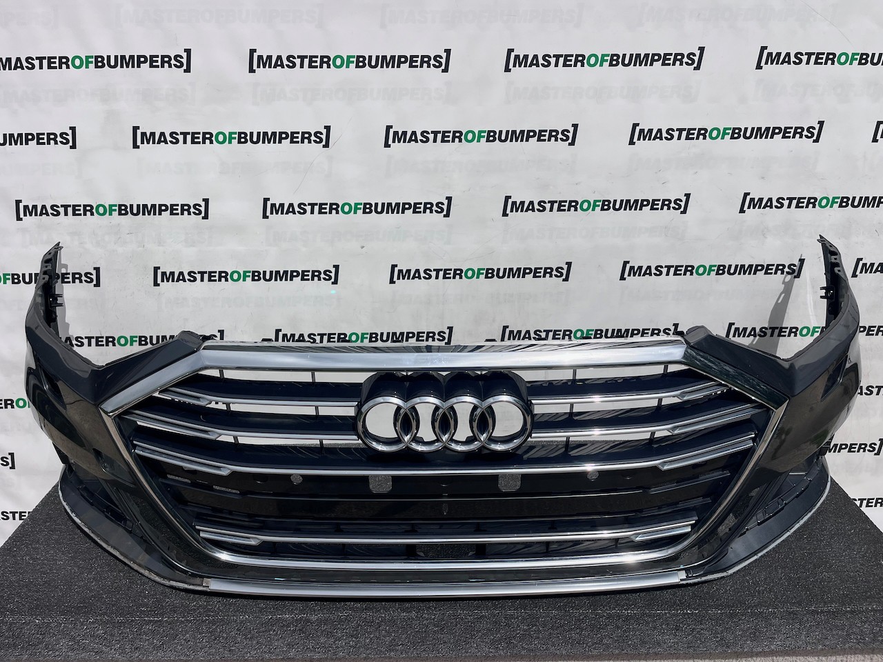 Audi A8 S Line S8 Mk4 Lift Saloon 2021-2024 Front Bumper 6 Pdc Genuine [a12]