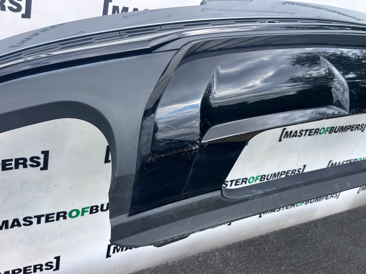 Audi Sq7 S Line 4m Suv 2016-2019 Rear Bumper 6 Pdc Genuine [a51]