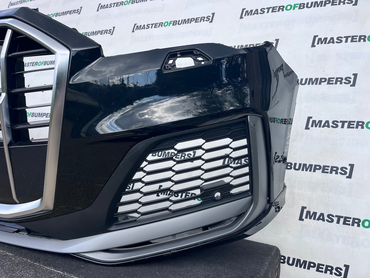 Audi Q7 S Line Suv Face Lift 2019-2023 Front Bumper 6 Pdc Genuine [a79]