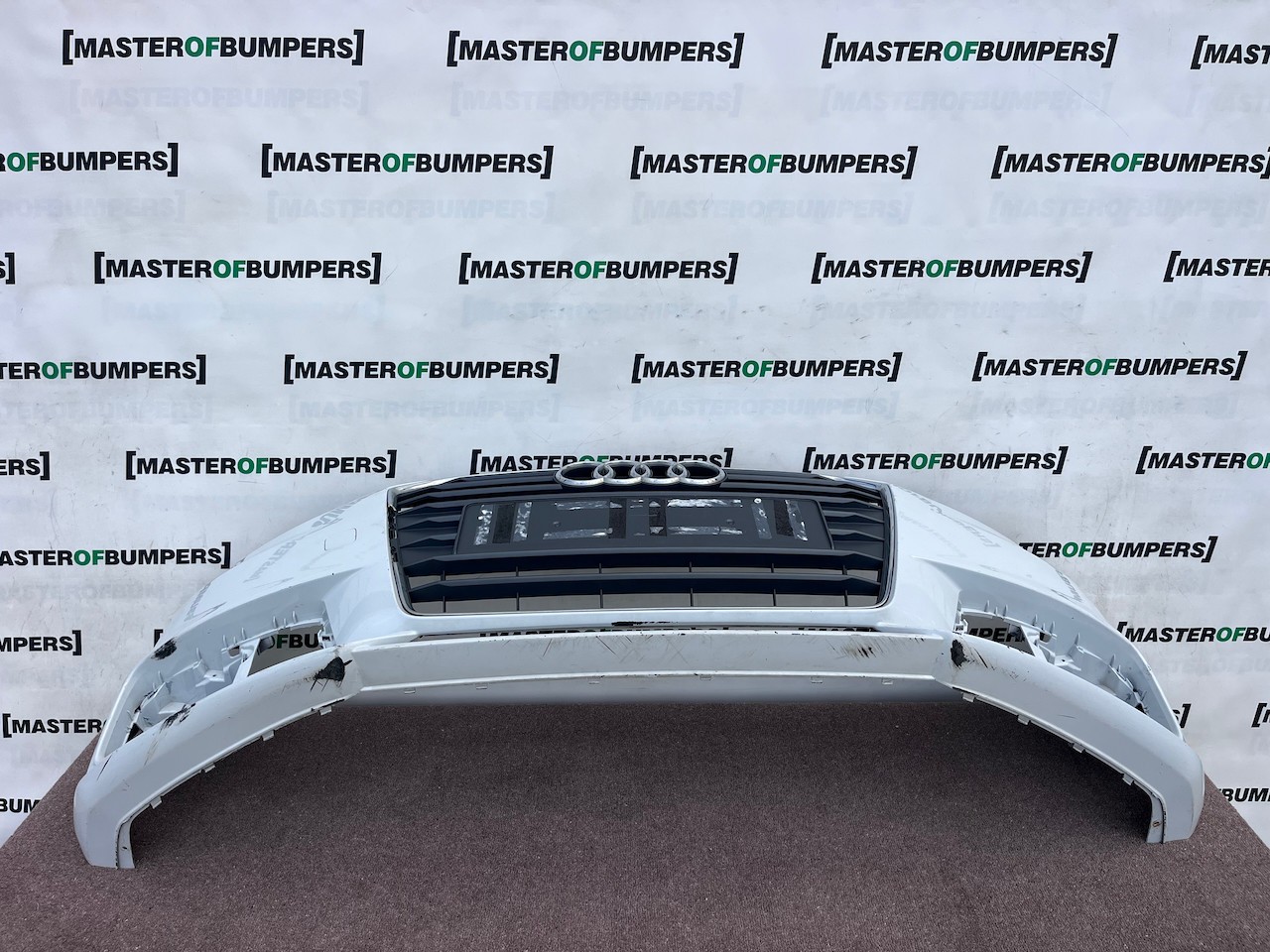 Audi A1 Se Lift Hatchback 2015-2018 Front Bumper No Pdc No Jets Genuine [a98]