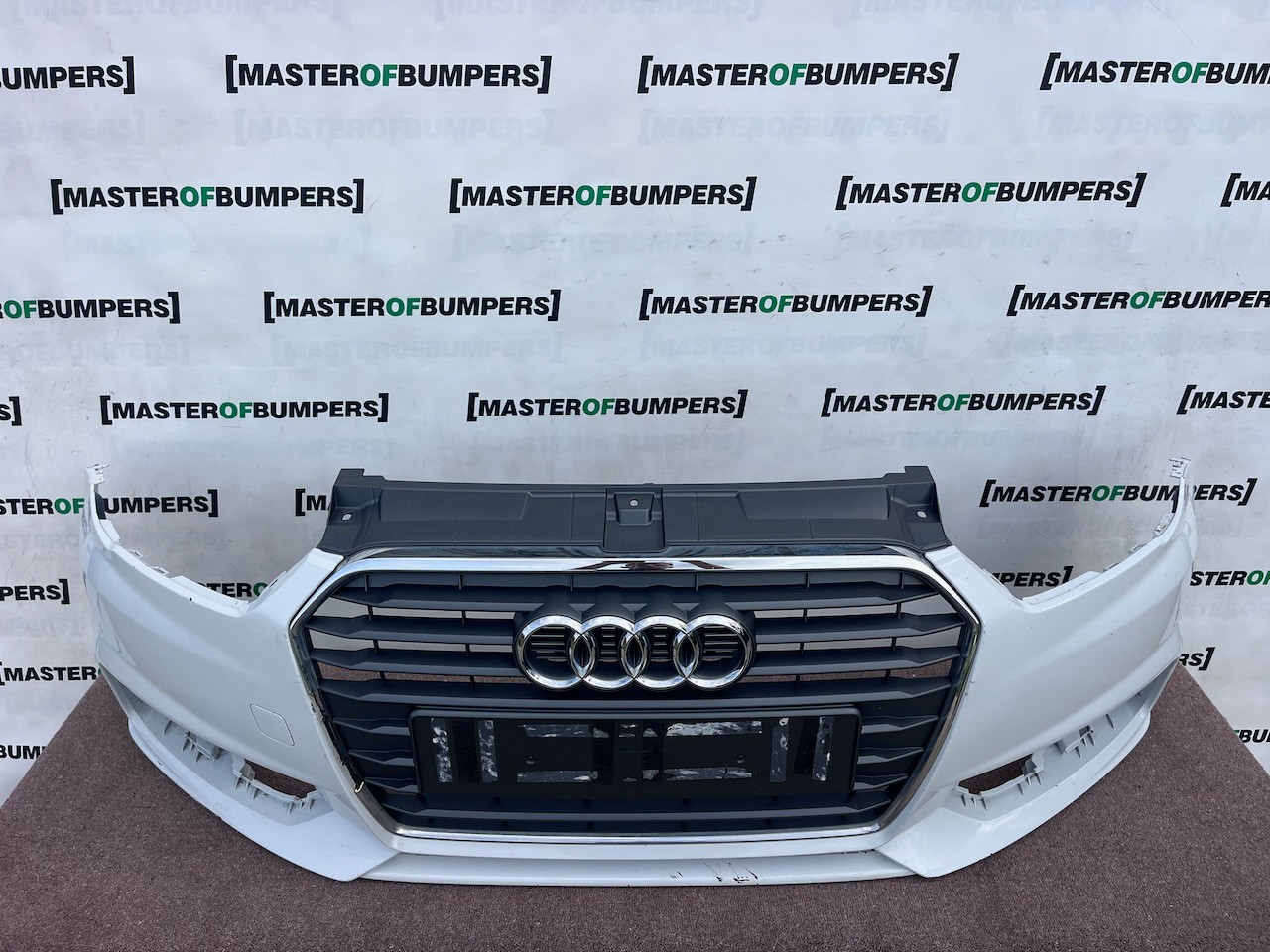 Audi A1 Se Lift Hatchback 2015-2018 Front Bumper No Pdc No Jets Genuine [a98]