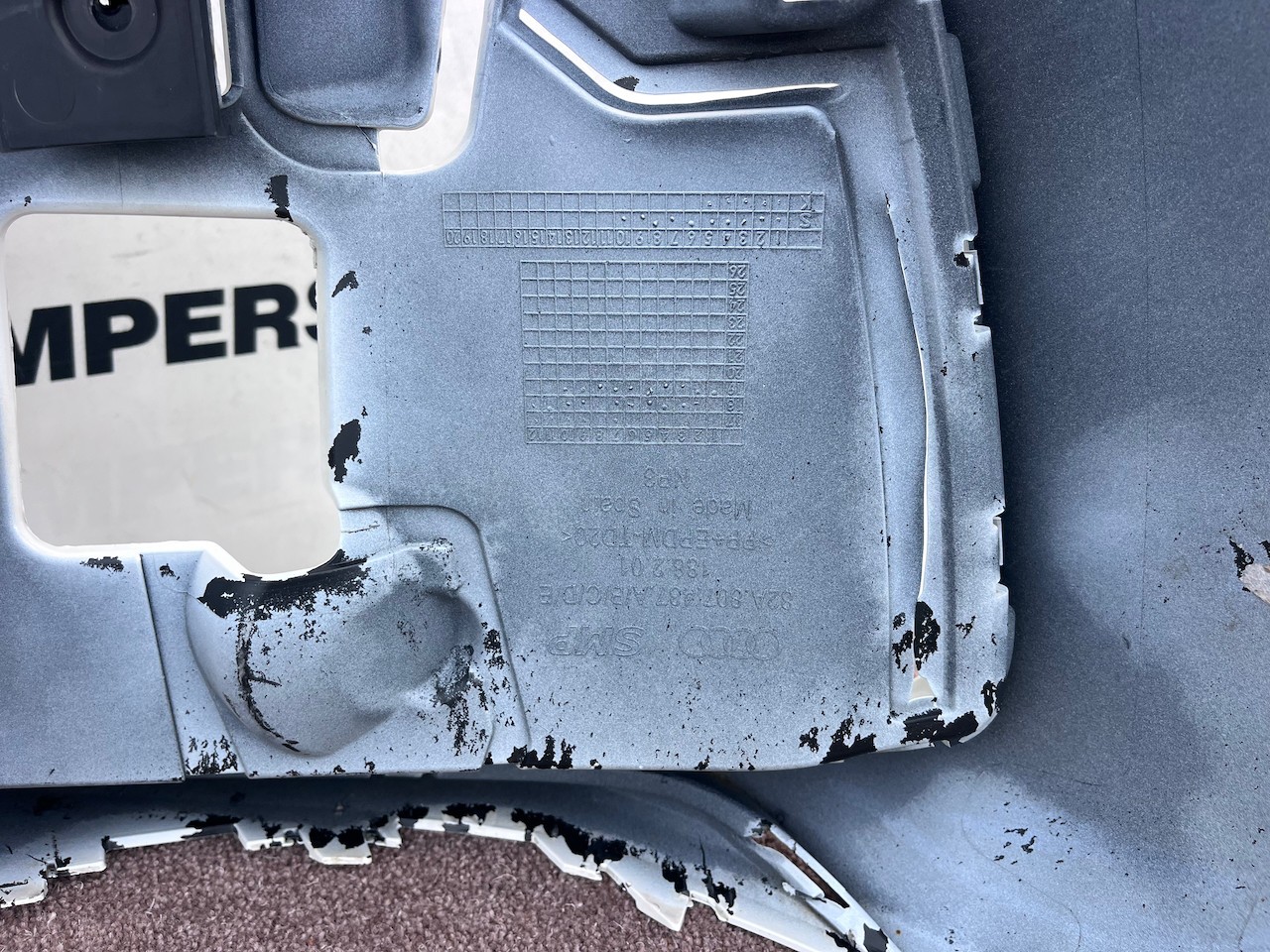 Audi A1 Se Mk2 Hatchback 2019-2026 Front Bumper No Pdc Jets Genuine [a102]
