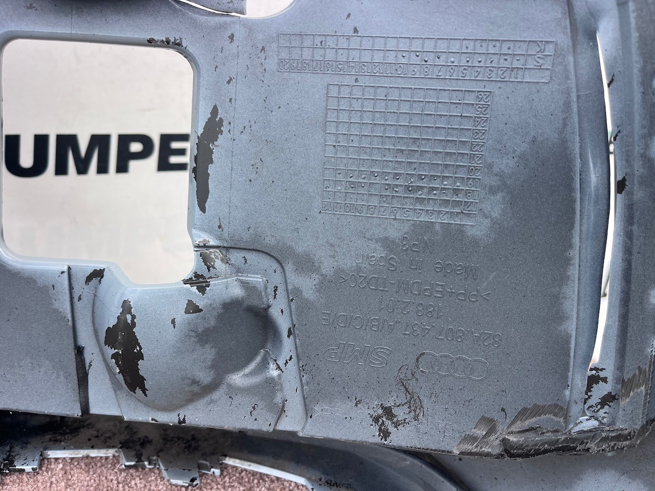 Audi A1 Se Mk2 Hatchback 2019-2026 Front Bumper No Pdc Jets Genuine [a108]