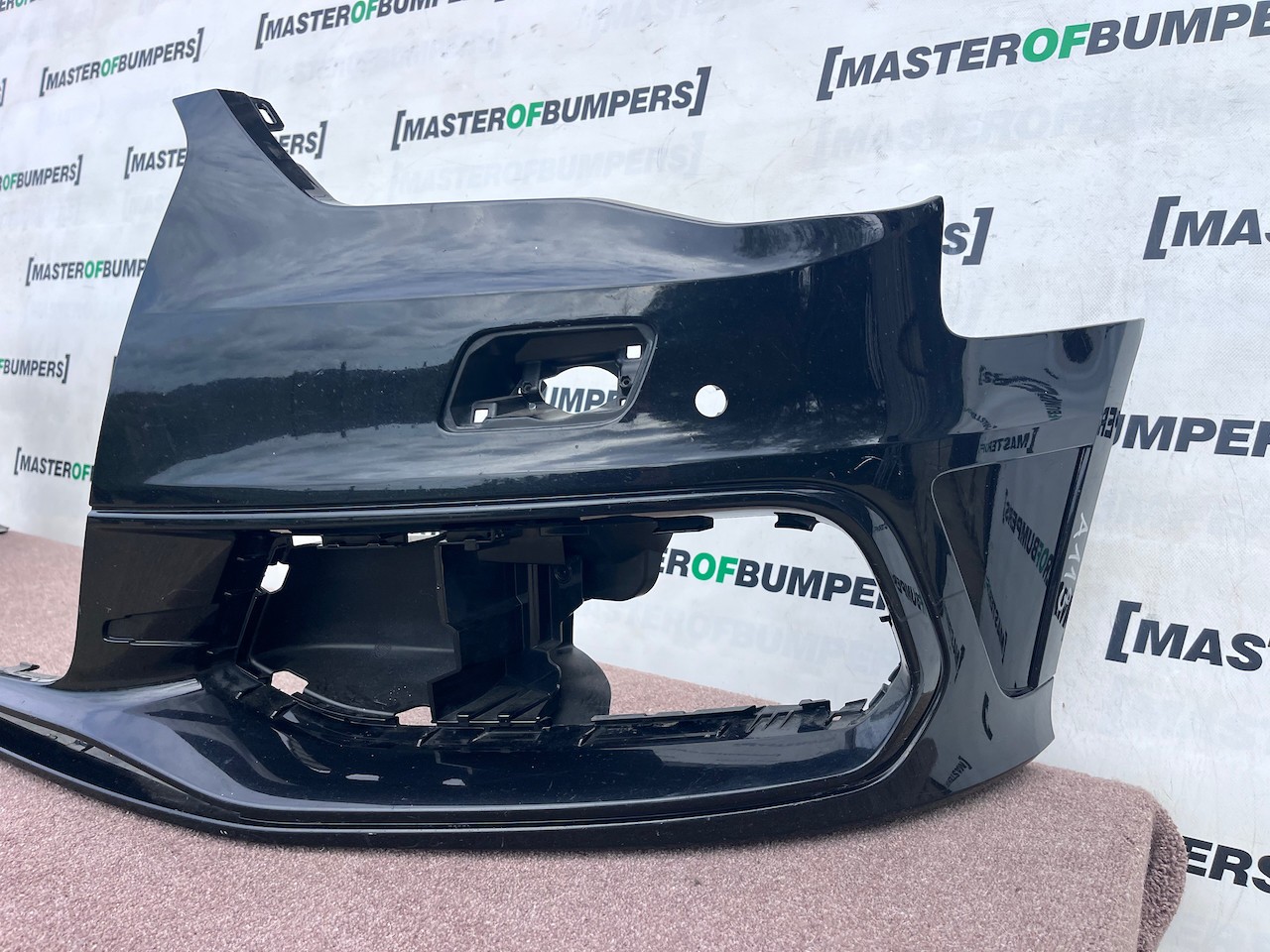 Audi A3 S Line S3 Hatchback 8v 2013-2016 Front Bumper 4 Pdc Jets Genuine [a113]