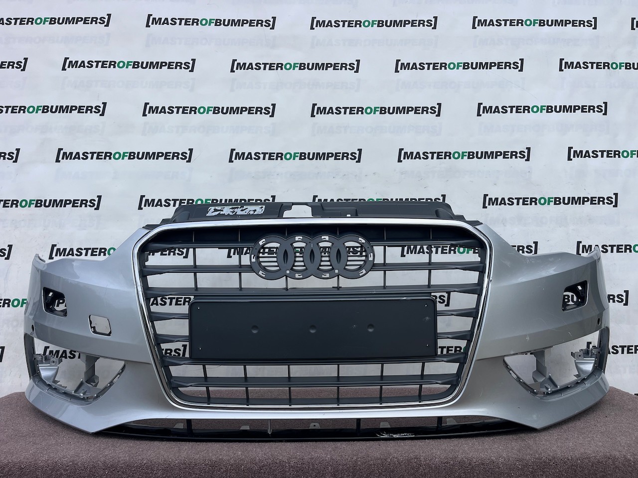 Audi A3 Se Hatchback 8v 2013-2016 Front Bumper 4 Pdc Jets Genuine [a117]