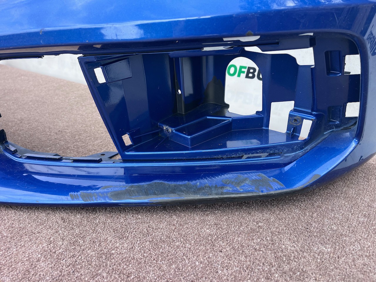 Audi A4 S-line Competition B8 Lift 2012-2015 Front Bumper 4 Pdc Genuine [a118]