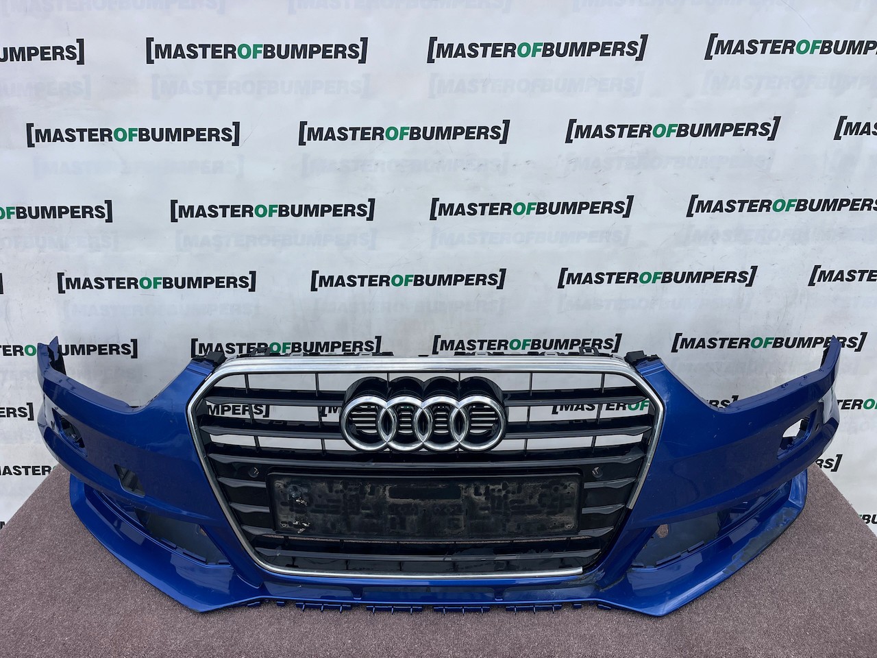 Audi A4 S-line Competition B8 Lift 2012-2015 Front Bumper 4 Pdc Genuine [a118]