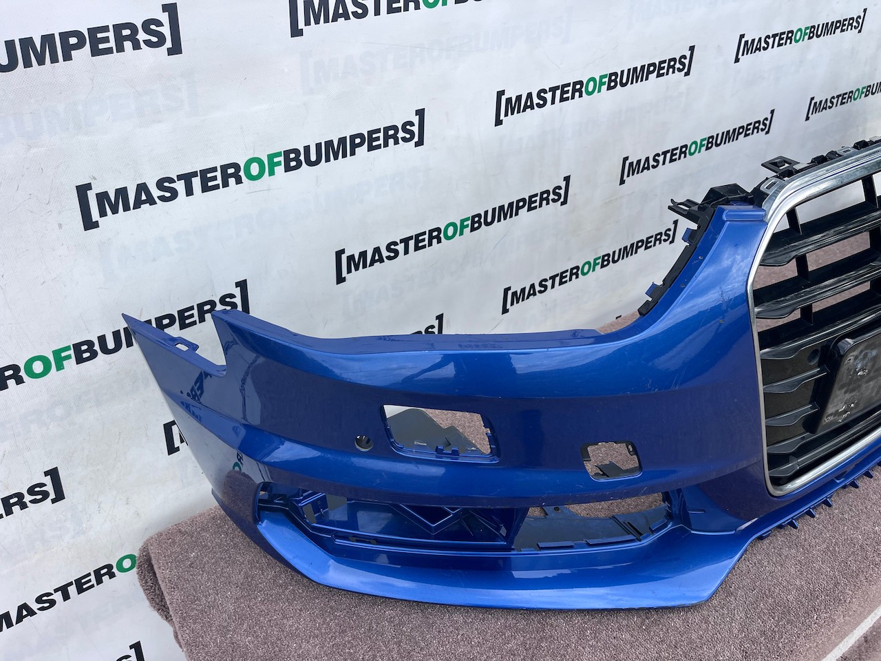 Audi A4 S-line Competition B8 Lift 2012-2015 Front Bumper 4 Pdc Genuine [a118]