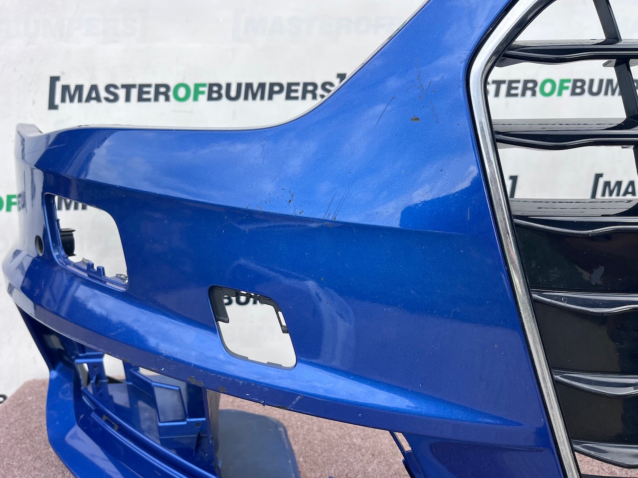 Audi A4 S-line Competition B8 Lift 2012-2015 Front Bumper 4 Pdc Genuine [a118]