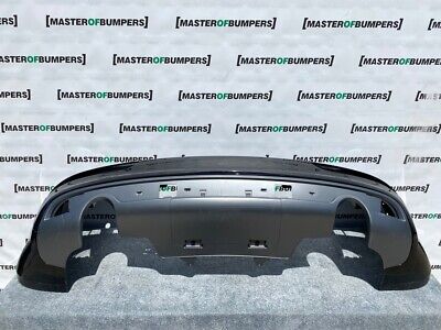 Audi Q5 S Line 2009-2015 Rear Bumper In Black With Difuser Genuine [a374]