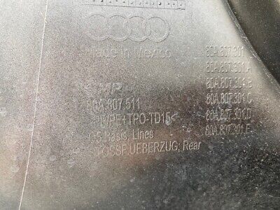 Audi Q5 Se 2018-2020 Rear Bumper In Black 4 X Pdc Genuine [a610]