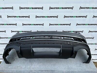 Audi Q3rs Mk2 2019-on Rear Bumper In Grey W/diffuser Genuine [a920]