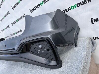 Audi Q2 S Line Black Edition Face Lift 2021-on Rear Bumper 4 Pdc Genuine [a23]