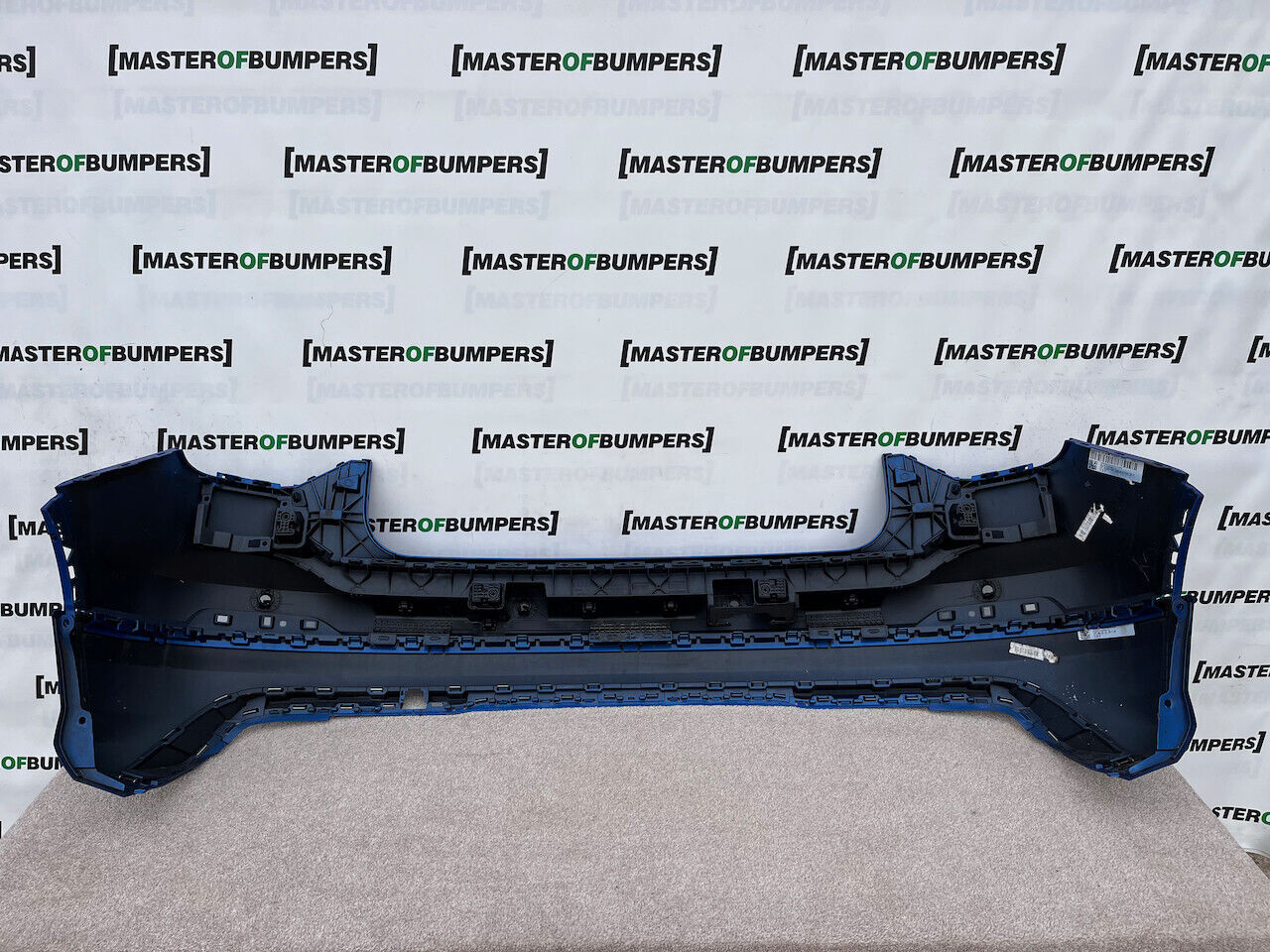 Audi Q2 S Line 2016-2019 Rear Bumper Blue With Trims Genuine [a292]