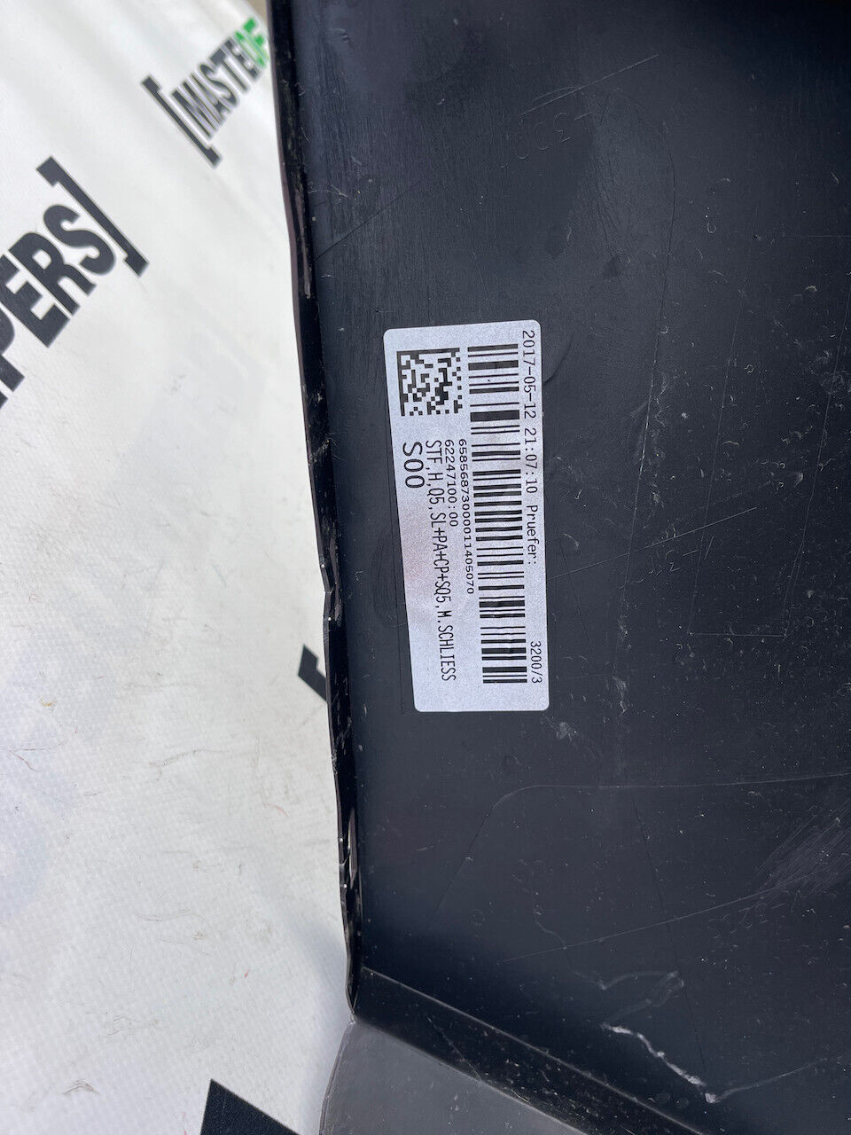 Audi Sq5 S Line Tfsi Lift 2012-2015 Rear Bumper Diffuser 4 Pdc Genuine [a649]