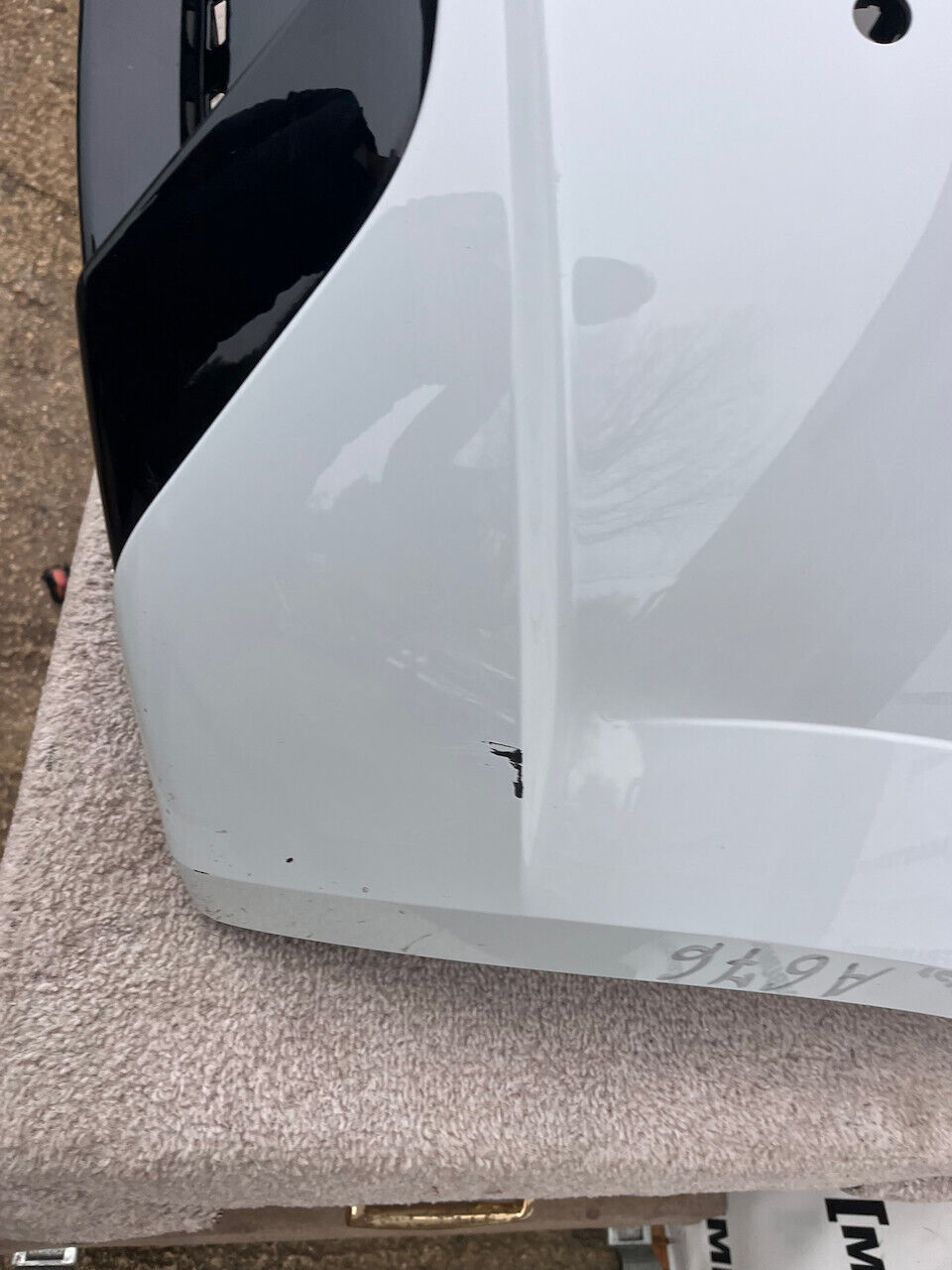 Audi Tt S Line Tts Face Lift 2019-2022 Rear Bumper White 4 Pdc Genuine [a676]