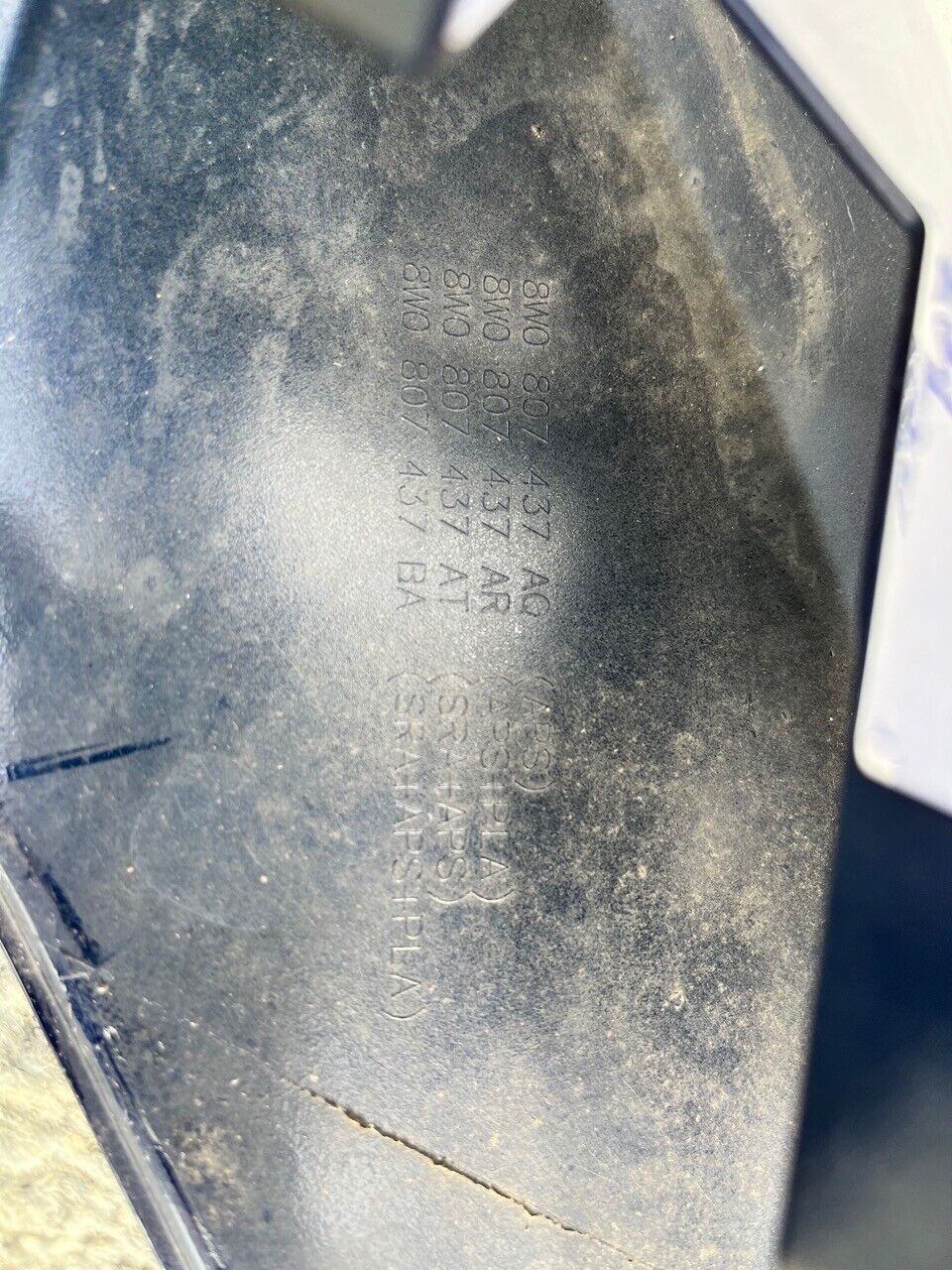 Audi A4 S Line S4 B9 Lift 2019-on Front Bumper In Blue Genuine [a927]