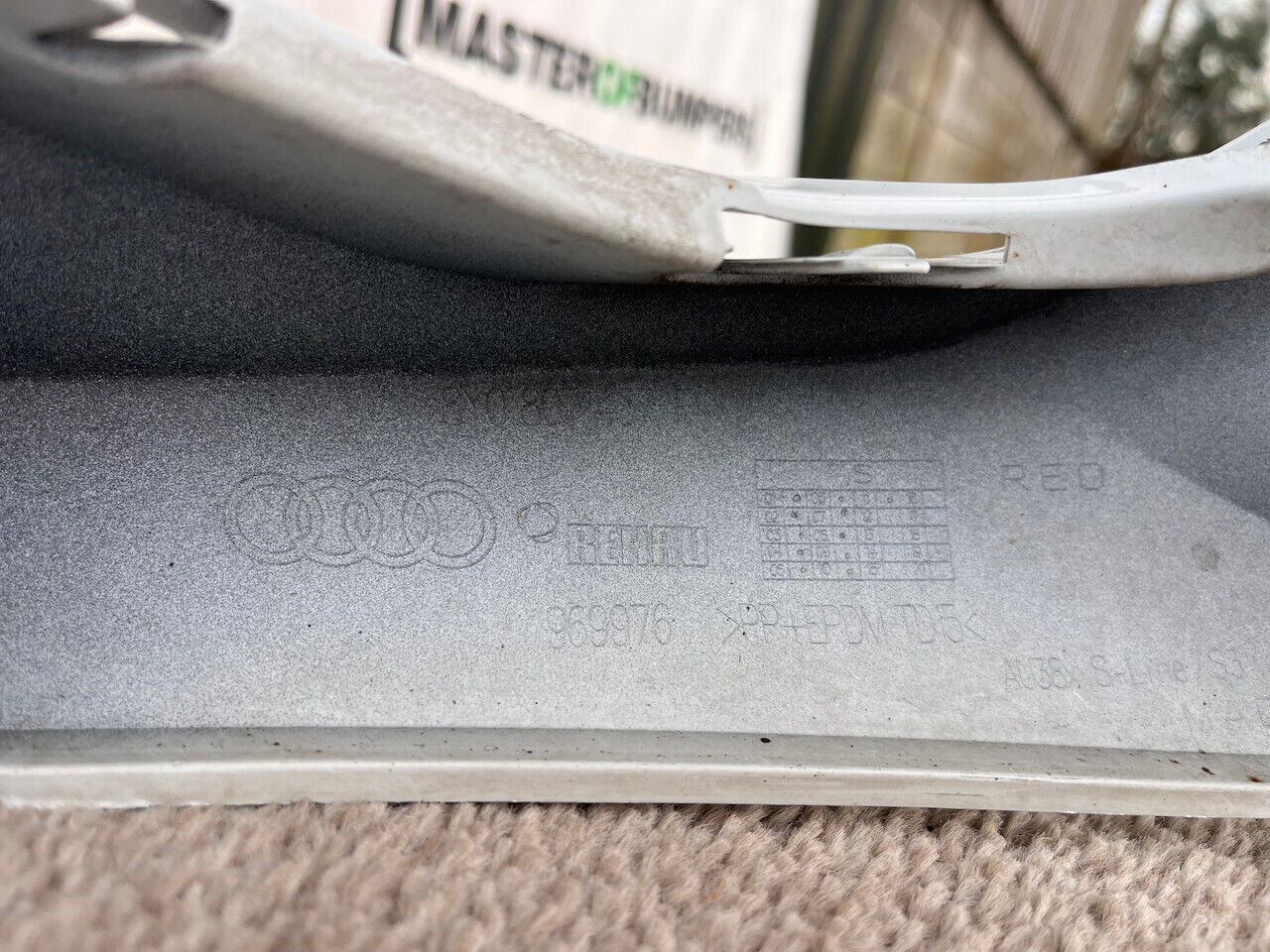 Audi A3 S Line S3 8y Hatchback 2020-2024 Front Bumper 4 Pdc +jets Genuine [a725]