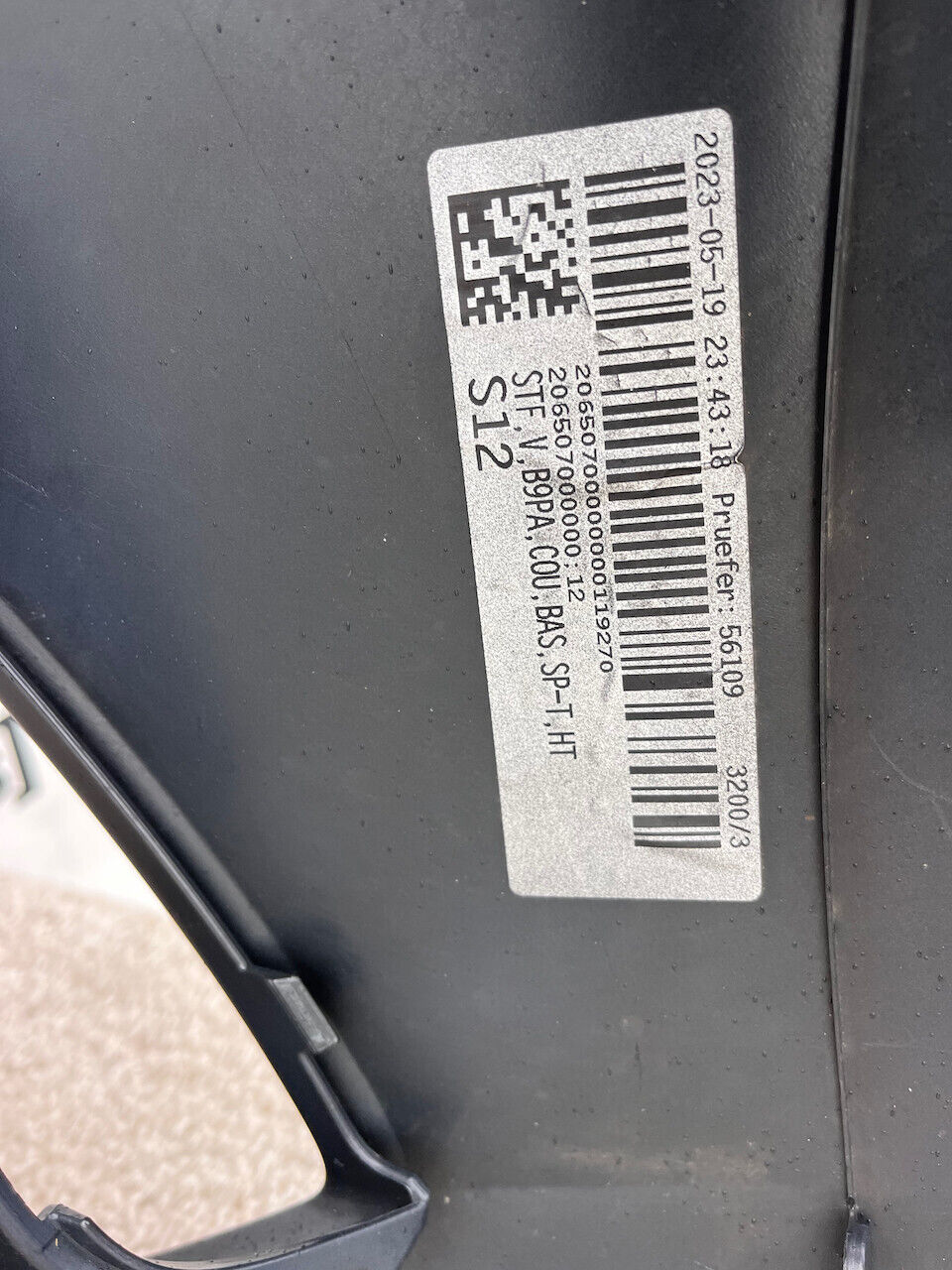 Audi A5 Se Coupe Cabrio Sportback Lift 8w 2020-2023 Front Bumper Genuine [a742]