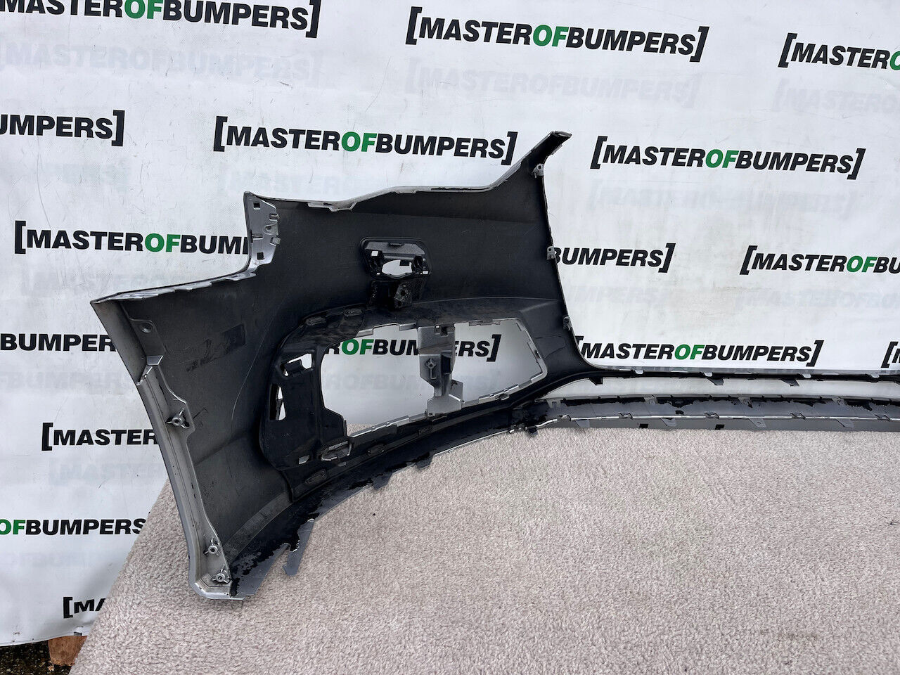 Audi S3 Saloon Cabrio 2012-2015 Front Bumper Silver No Pdc Genuine [a751]