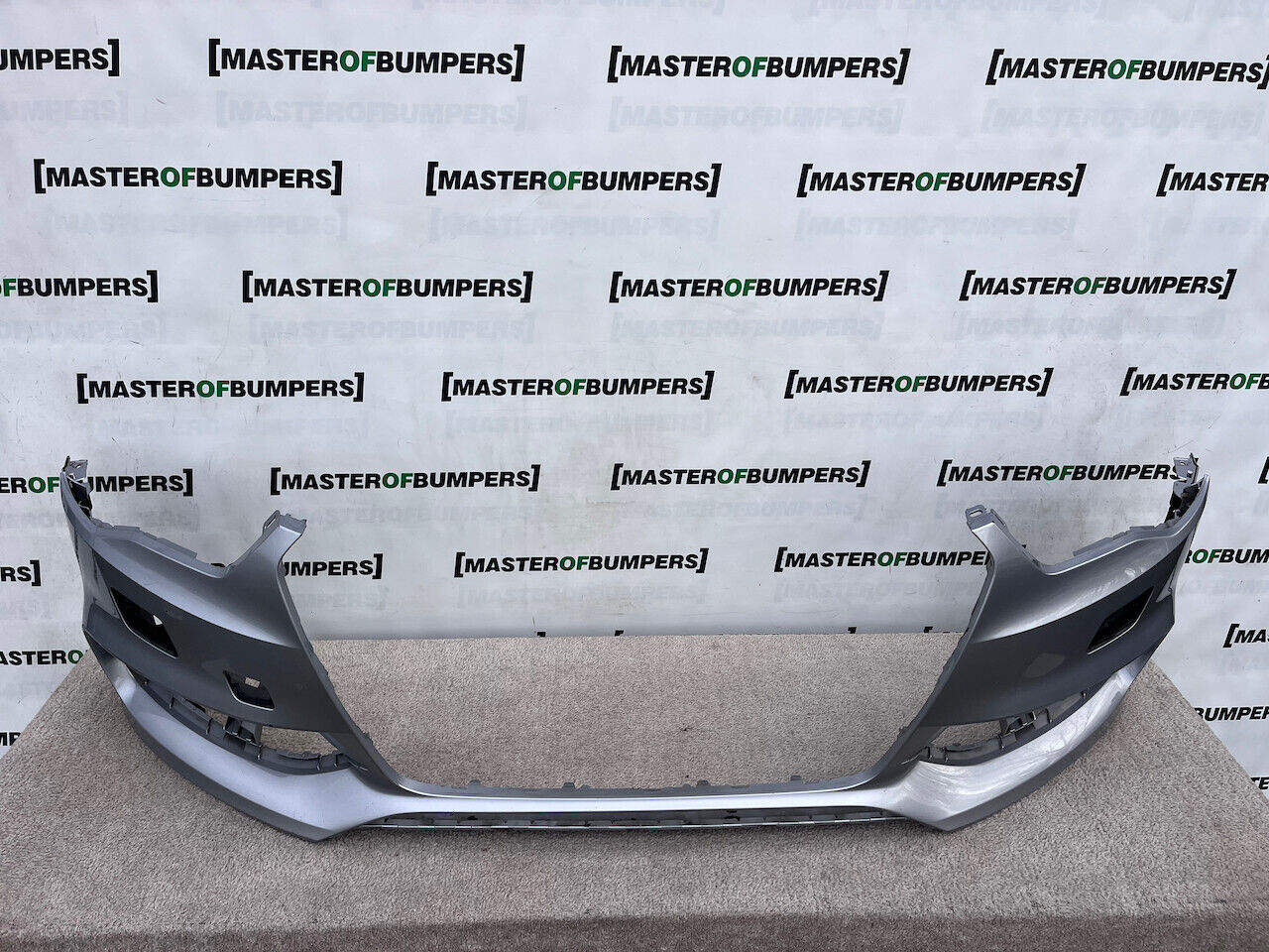 Audi S3 Saloon Cabrio 2012-2015 Front Bumper Silver No Pdc Genuine [a751]