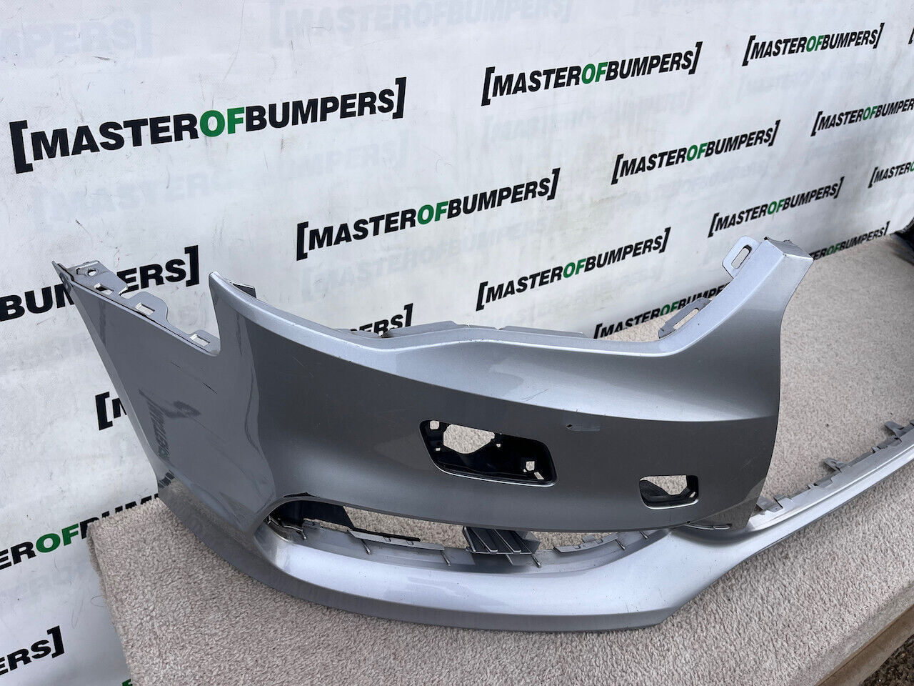 Audi S3 Saloon Cabrio 2012-2015 Front Bumper Silver No Pdc Genuine [a751]