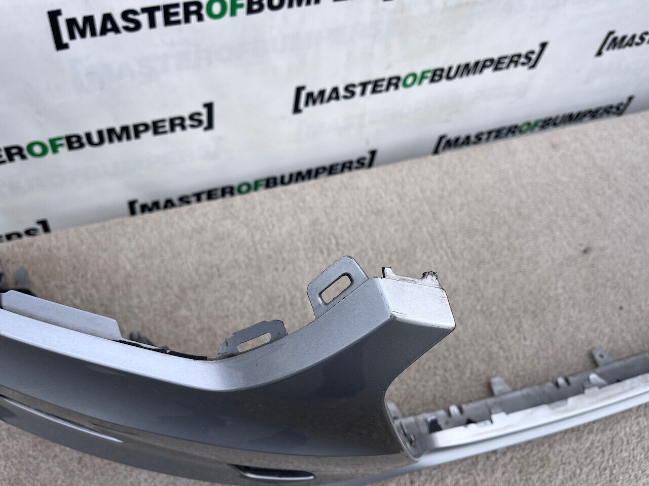 Audi S3 Saloon Cabrio 2012-2015 Front Bumper Silver No Pdc Genuine [a751]