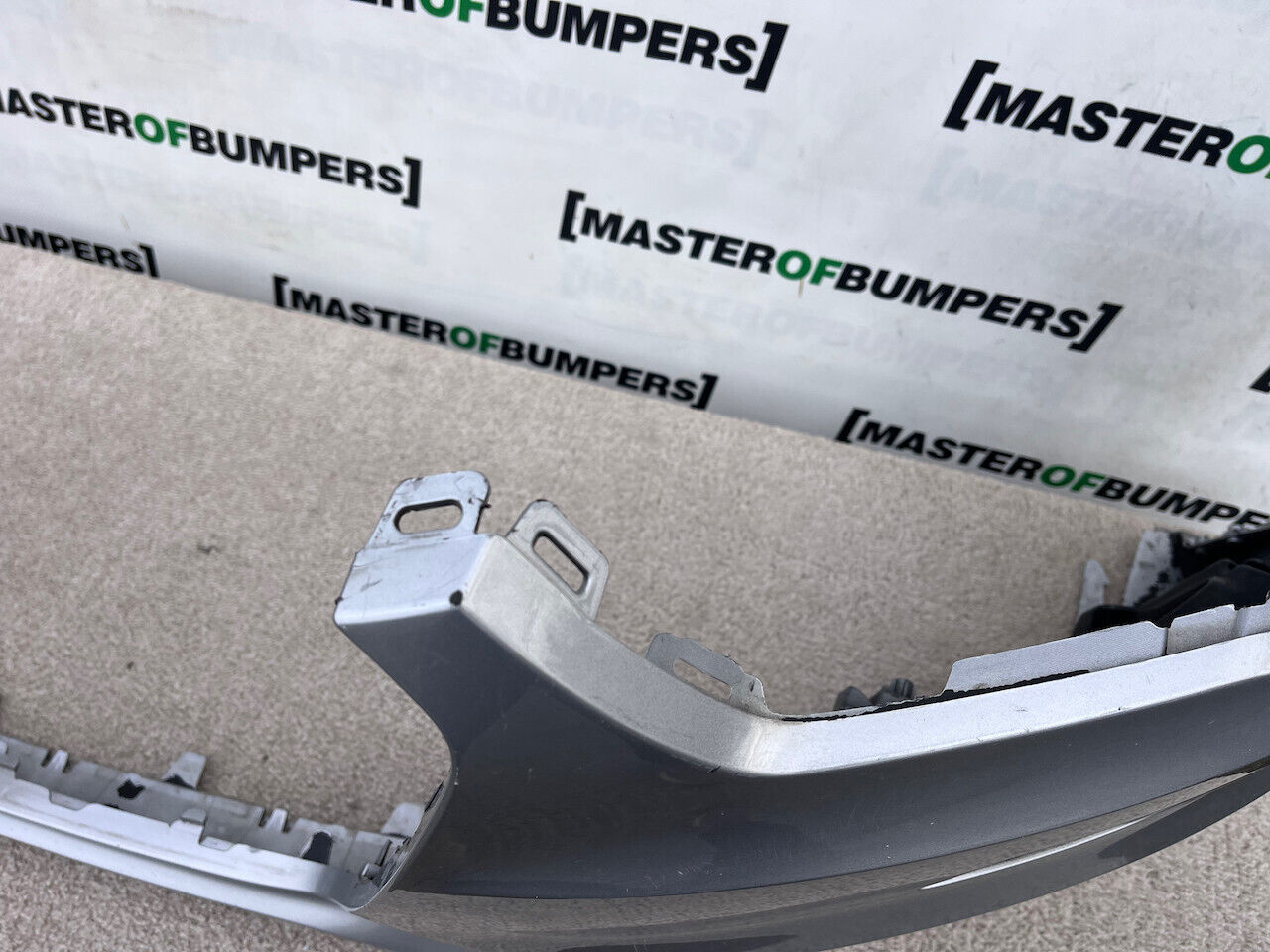 Audi S3 Saloon Cabrio 2012-2015 Front Bumper Silver No Pdc Genuine [a751]