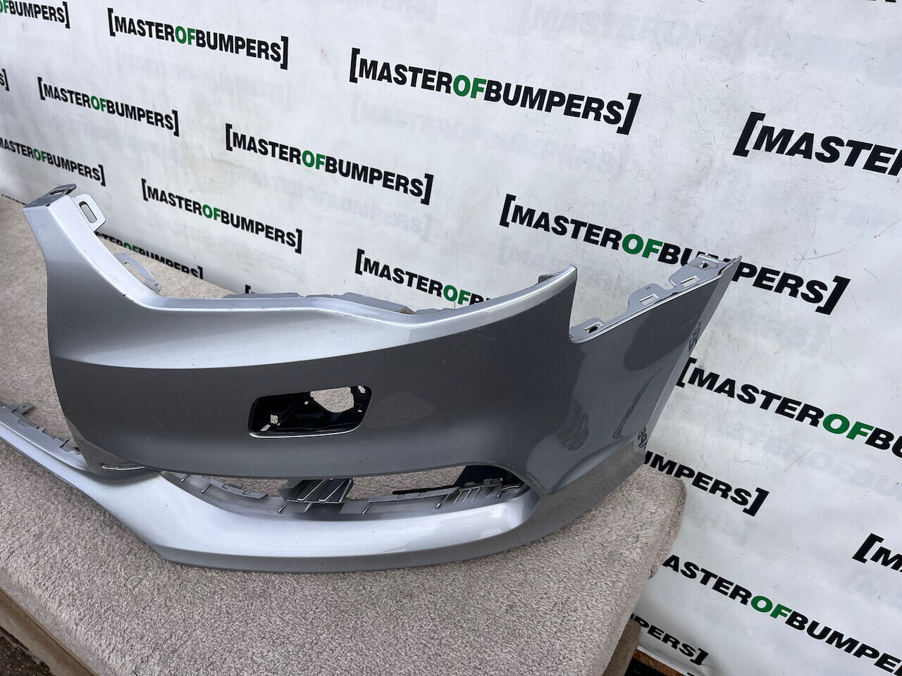 Audi S3 Saloon Cabrio 2012-2015 Front Bumper Silver No Pdc Genuine [a751]