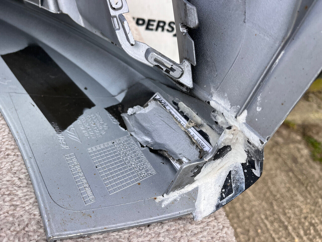 Audi Rs6 C7 Lift Avant/estate 2015-2018 Front Bumper 6 Pdc Genuine [a760]