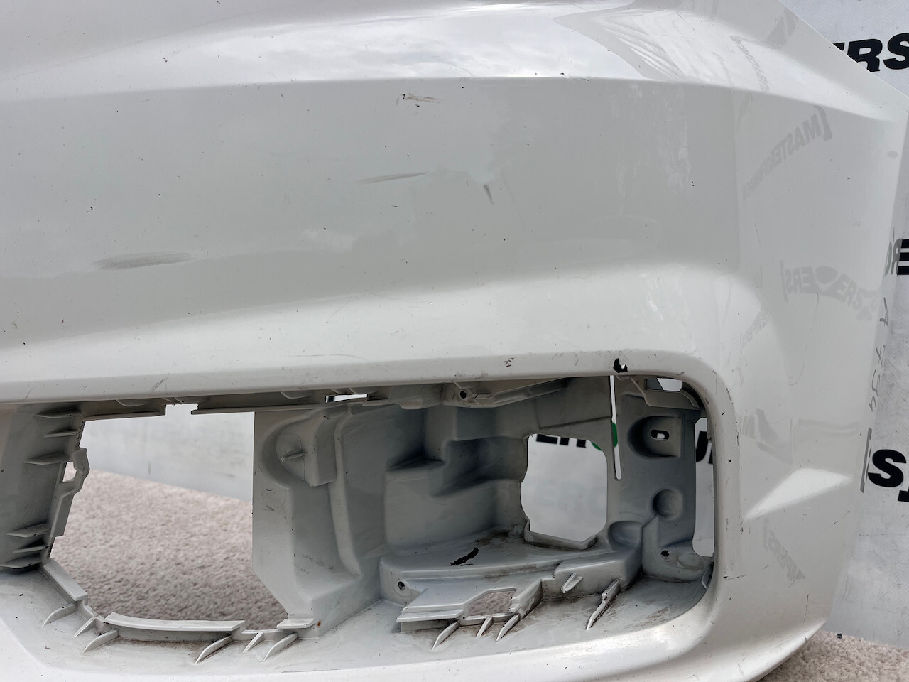 Audi A1 Se Basic Mk1 Lift Hatchback 2015-2018 Front Bumper No Pdc Genuine [a794]