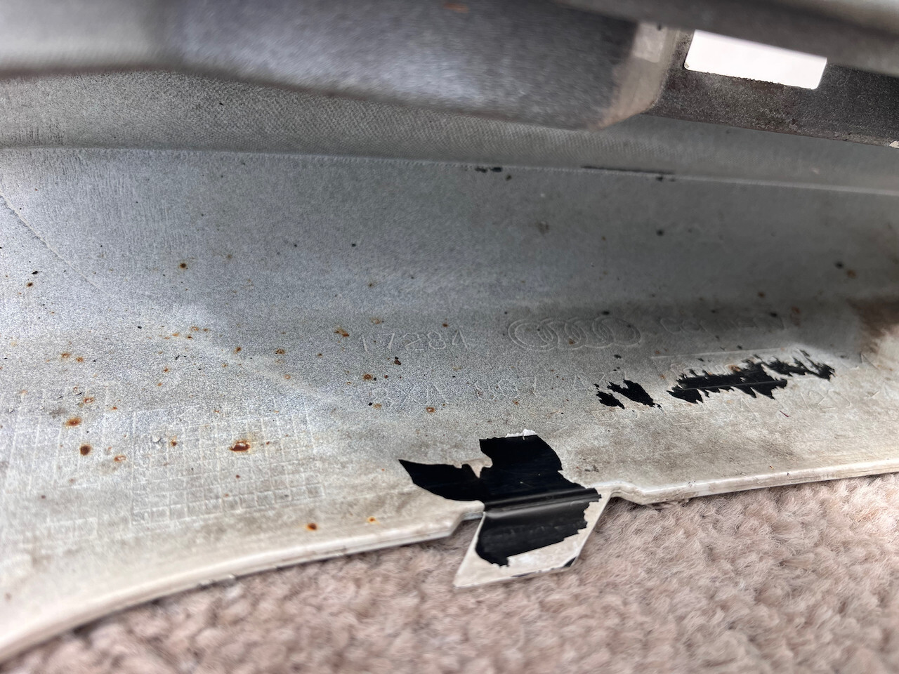 Audi A1 Se Basic Mk1 Lift Hatchback 2015-2018 Front Bumper No Pdc Genuine [a794]