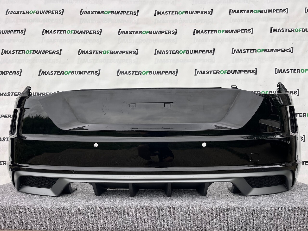 Audi Tt S Line Tts Face Lift 2019-2022 Rear Bumper Black 4 Pdc Genuine [a808]