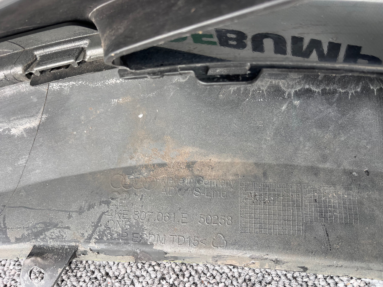 Audi Q8 E-tron S Line Edition Sportback 2023-on Front Bumper Genuine [a811]