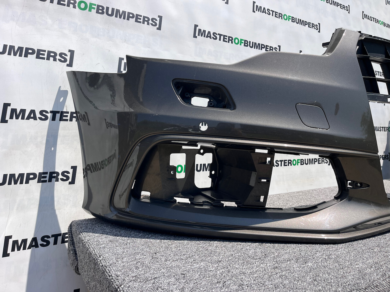 Audi A6 S Line C7 Saloon Avant 2012-2014 Front Bumper 4 Pdc +jets Genuine [a765]