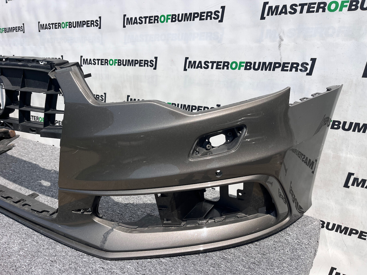 Audi A6 S Line C7 Saloon Avant 2012-2014 Front Bumper 4 Pdc +jets Genuine [a765]
