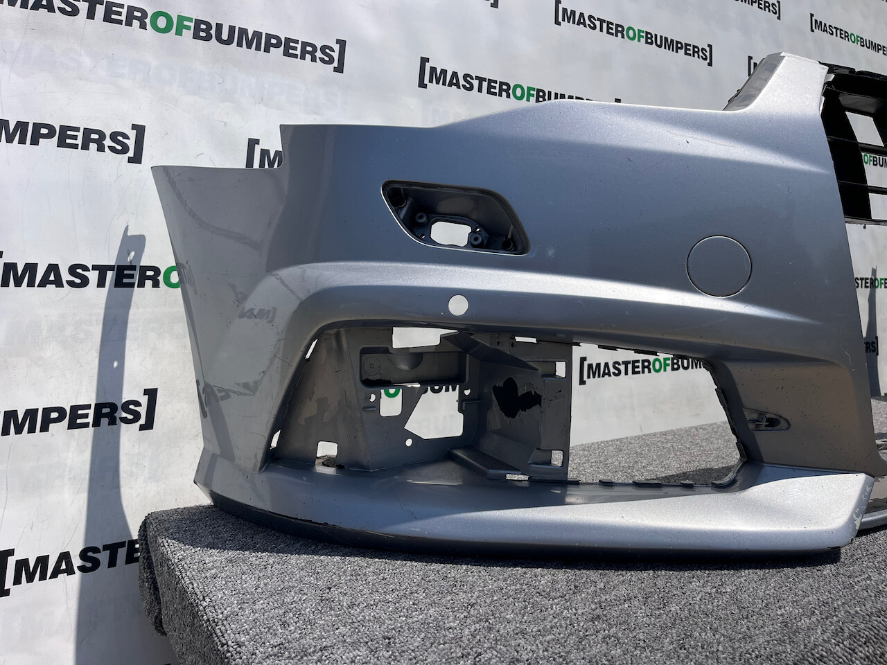 Audi A6 S Line C7 Lift Saloon Estate 2015-2018 Front Bumper 4 Pdc Genuine [a582]