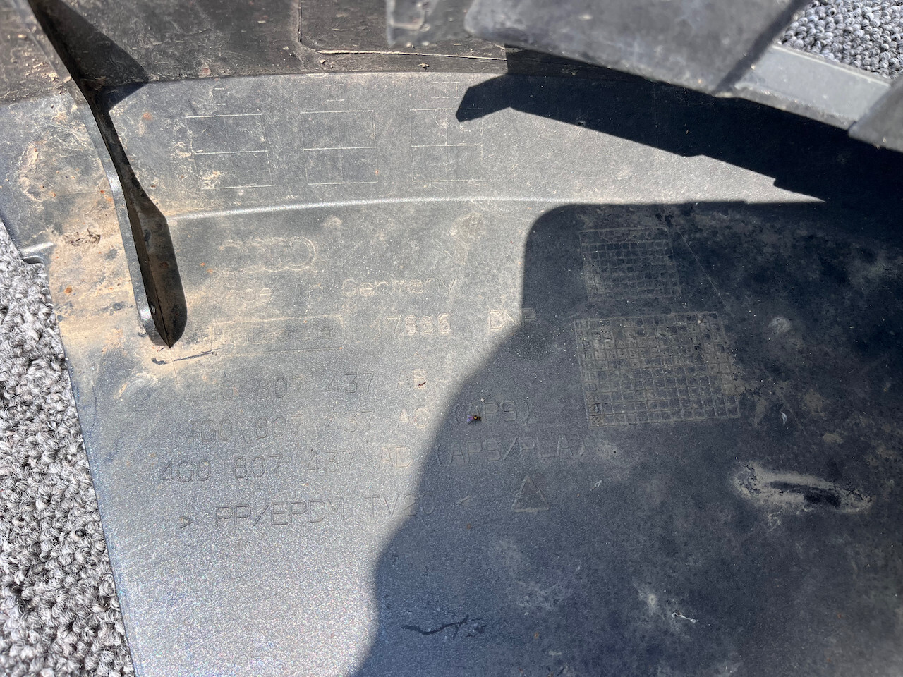 Audi A6 S Line C7 Lift Saloon Estate 2015-2018 Front Bumper 4 Pdc Genuine [a831]