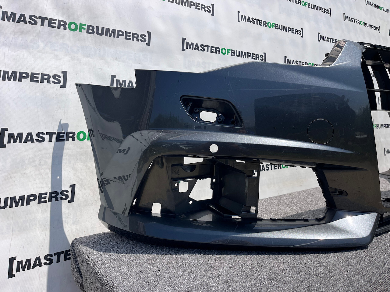 Audi A6 S Line C7 Lift Saloon Estate 2015-2018 Front Bumper 4 Pdc Genuine [a831]