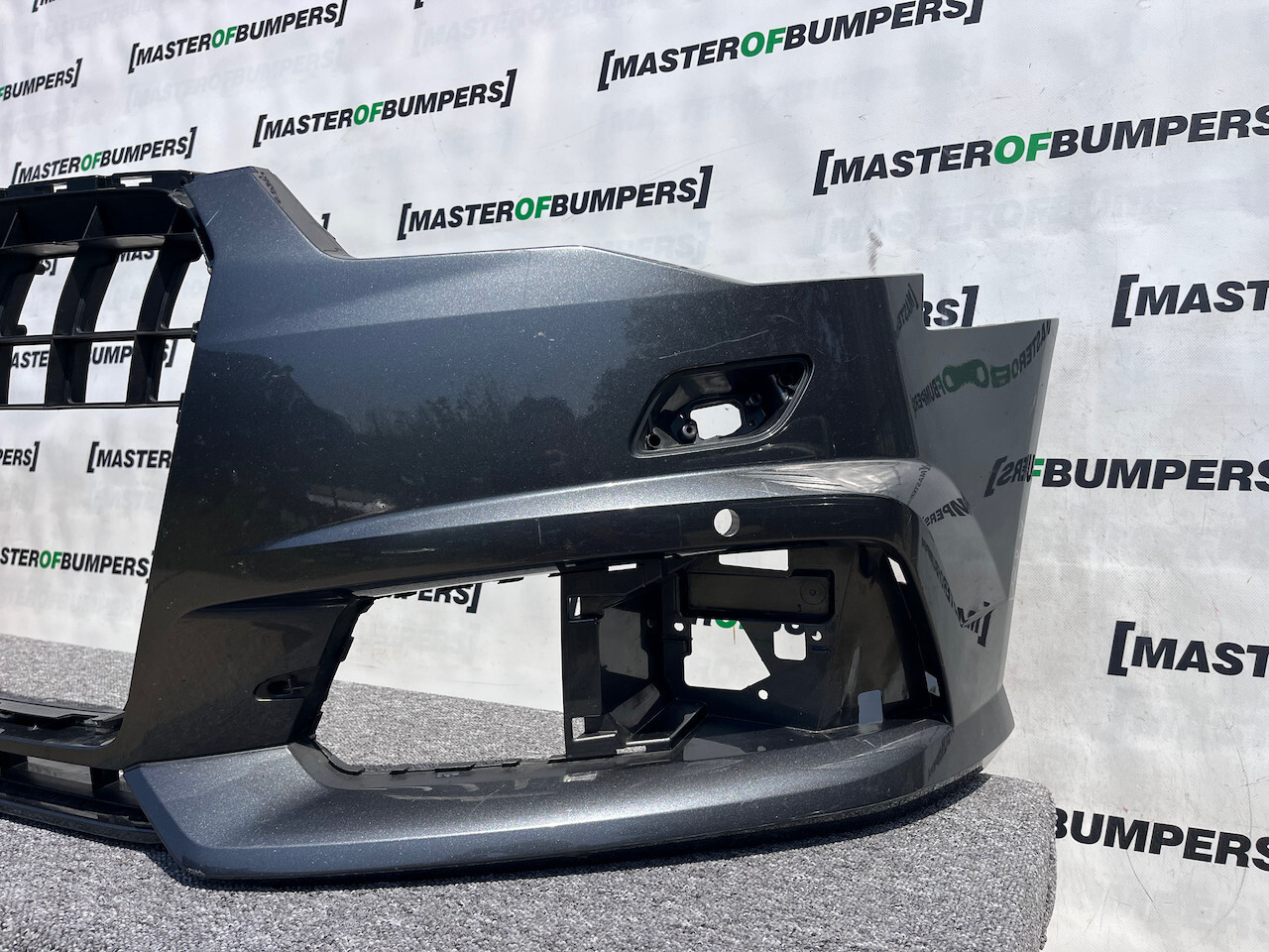 Audi A6 S Line C7 Lift Saloon Estate 2015-2018 Front Bumper 4 Pdc Genuine [a831]