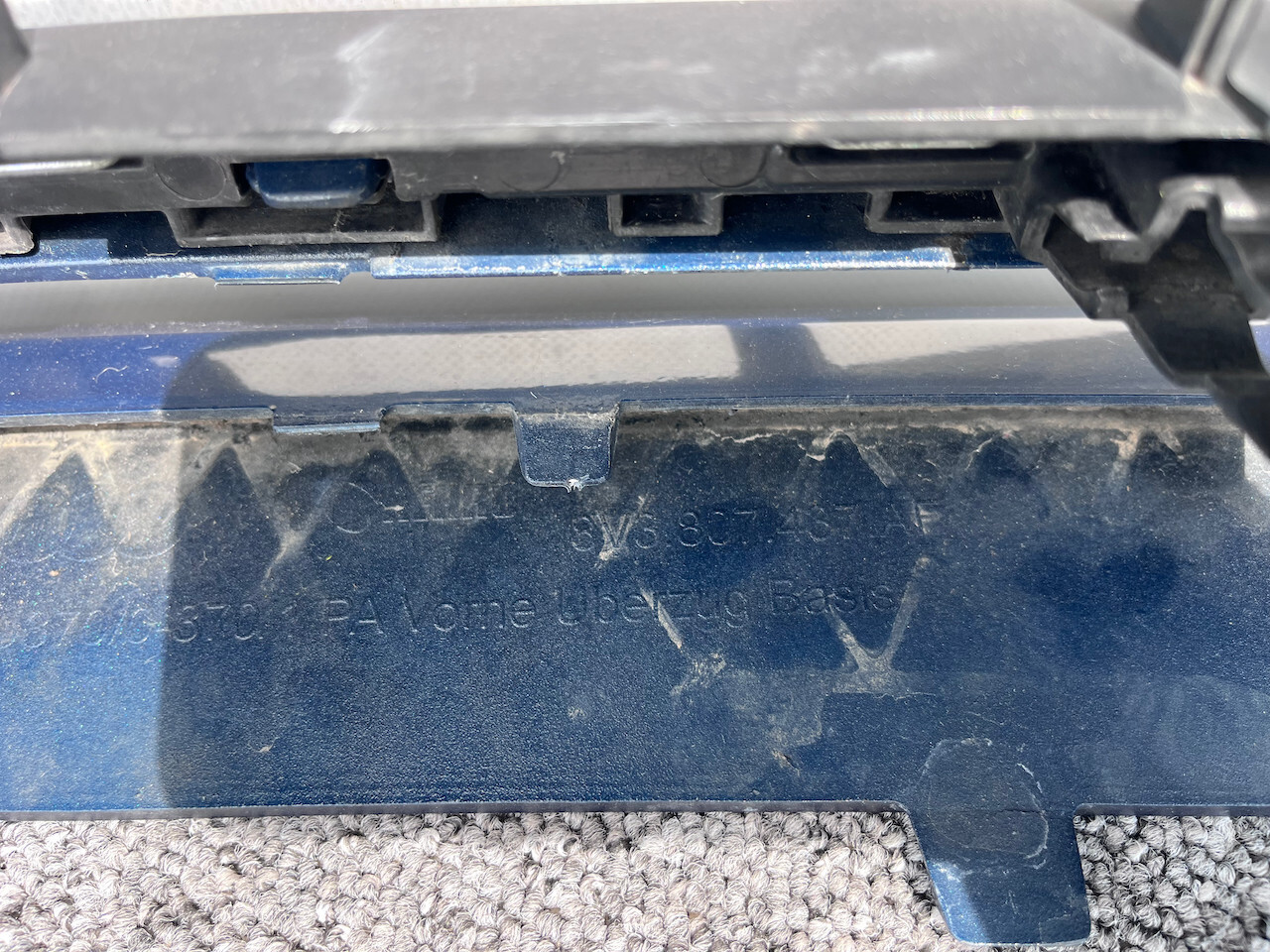 Audi A3 Se Hatchback Face Lift 2016-2019 Front Bumper 4 Pdc Genuine [a820]