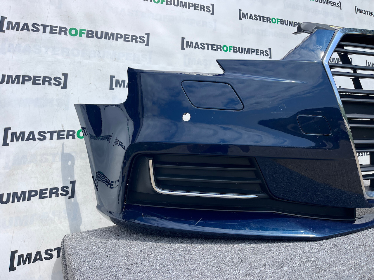 Audi A3 Se Hatchback Face Lift 2016-2019 Front Bumper 4 Pdc Genuine [a820]