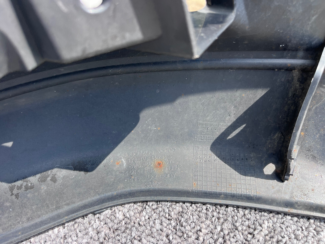 Audi A5 Se Sportback Coupe Cabrio Mk2 2016-2019 Front Bumper 6pdc Genuine [a842]