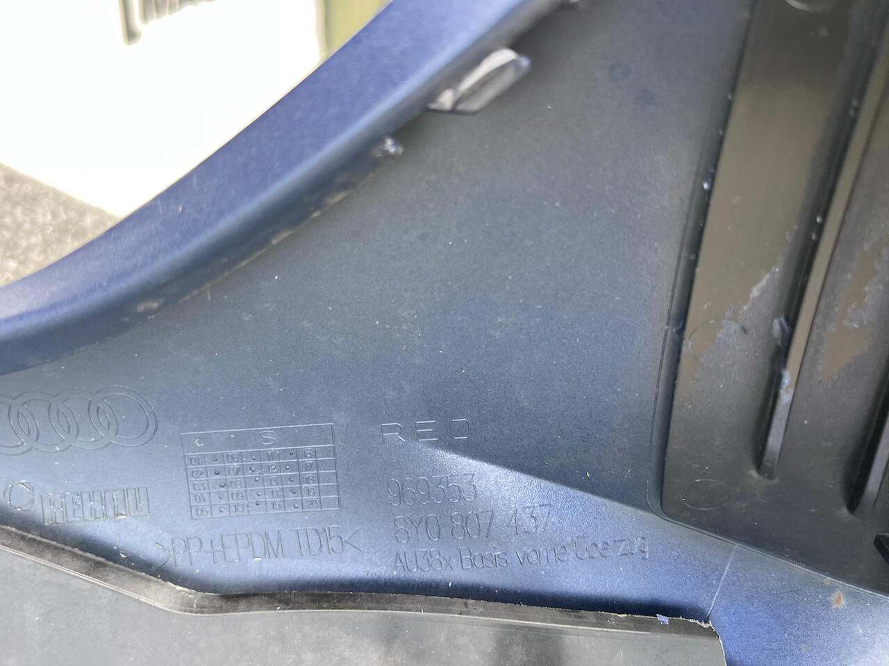 Audi A3 Se Sport Technik 8y Hatchback 2020-2024 Front Bumper Genuine [a849]