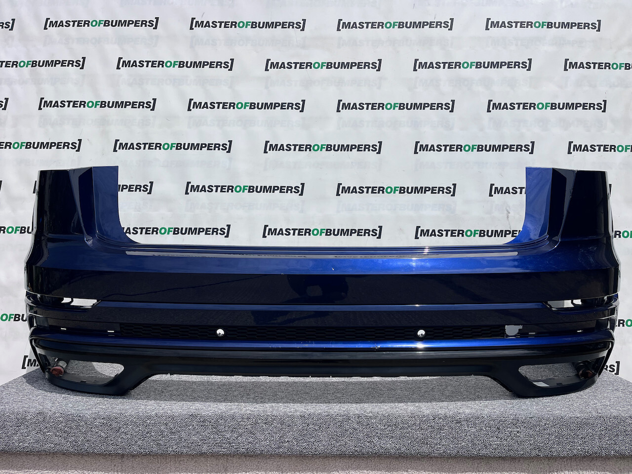 Audi Q8 S Line Sq8 Black Edition Suv 2019-2023 Rear Bumper 6 Pdc Genuine [a875]