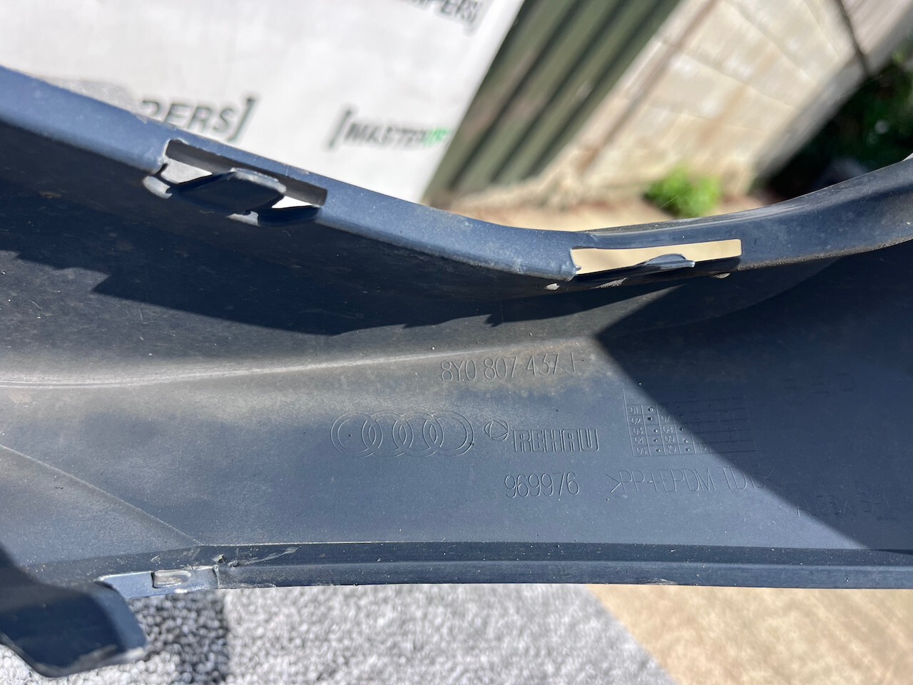 Audi A3 S Line 8y Hatchback 2020-2024 Front Bumper 4 Pdc +jets Genuine [a871]