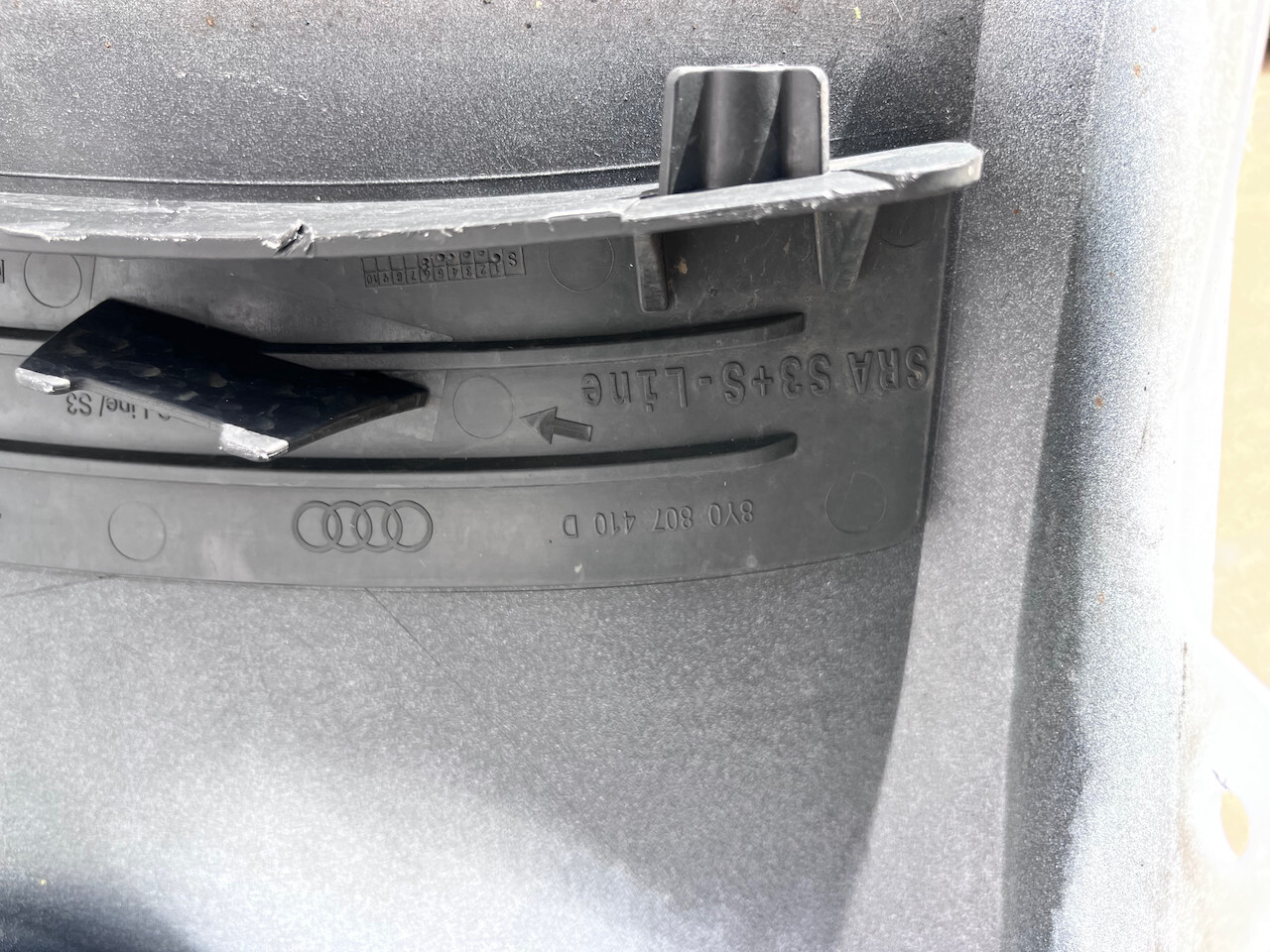 Audi A3 S Line 8y Lift Hatchback 2025-on Front Bumper 6 Pdc Genuine [a867]